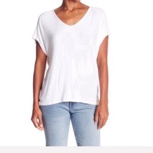 5 for $5 New Michael Stars Back Lace-Up Tee Size OS